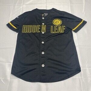 Vintage Uzumaki Jersey Mens XS Shippuden Box Lunch Naruto Hidden Leaf Baseball